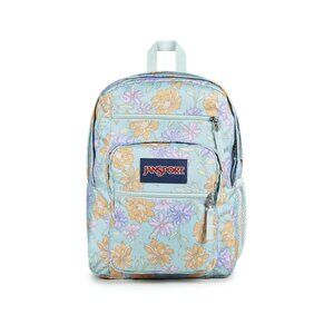JanSport Big Student Extra-Large Backpack Faded Floral Frest Mint JS0A47JKKU7